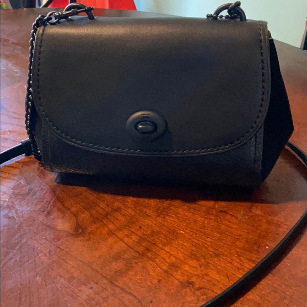 Faye black coach Crossbody